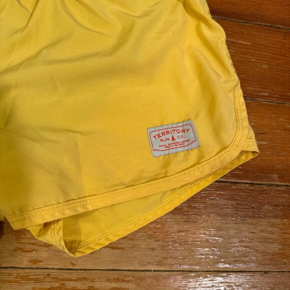 Territory Run Co All Day Run Orange Shorts Women's XS - Picture 3 of 5